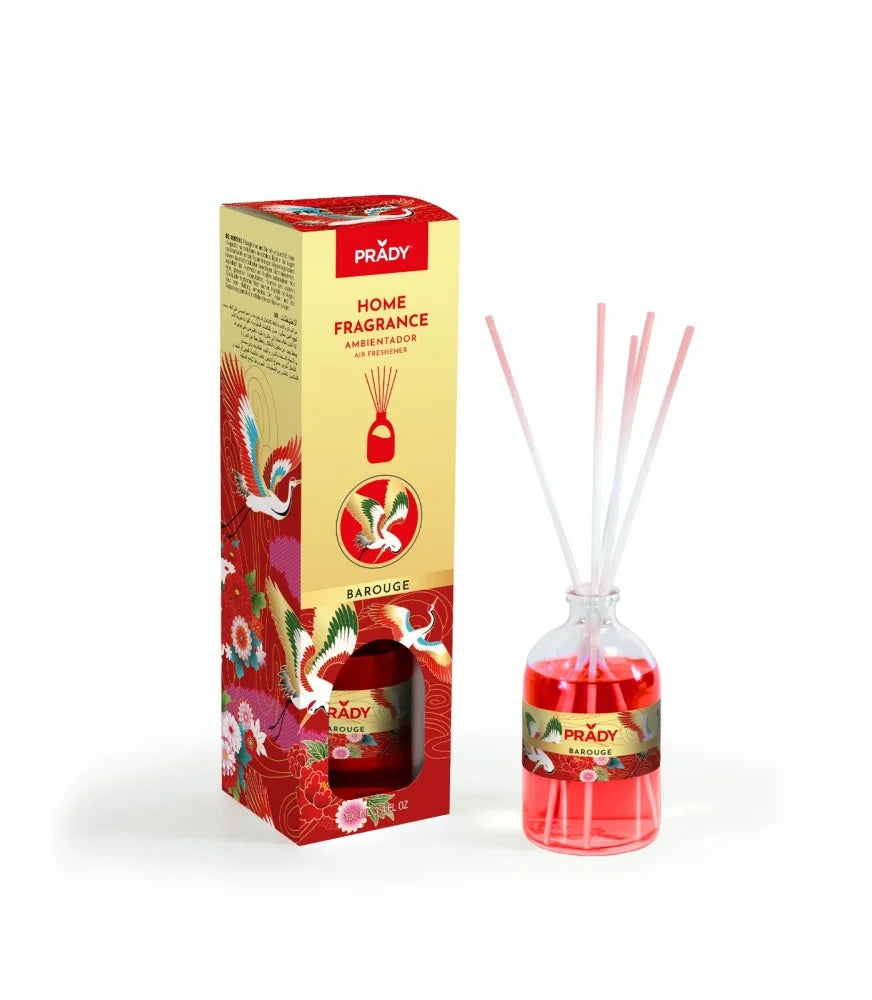 Diffuseur mikado PRADY barrouge (dupe baccarat rouge )